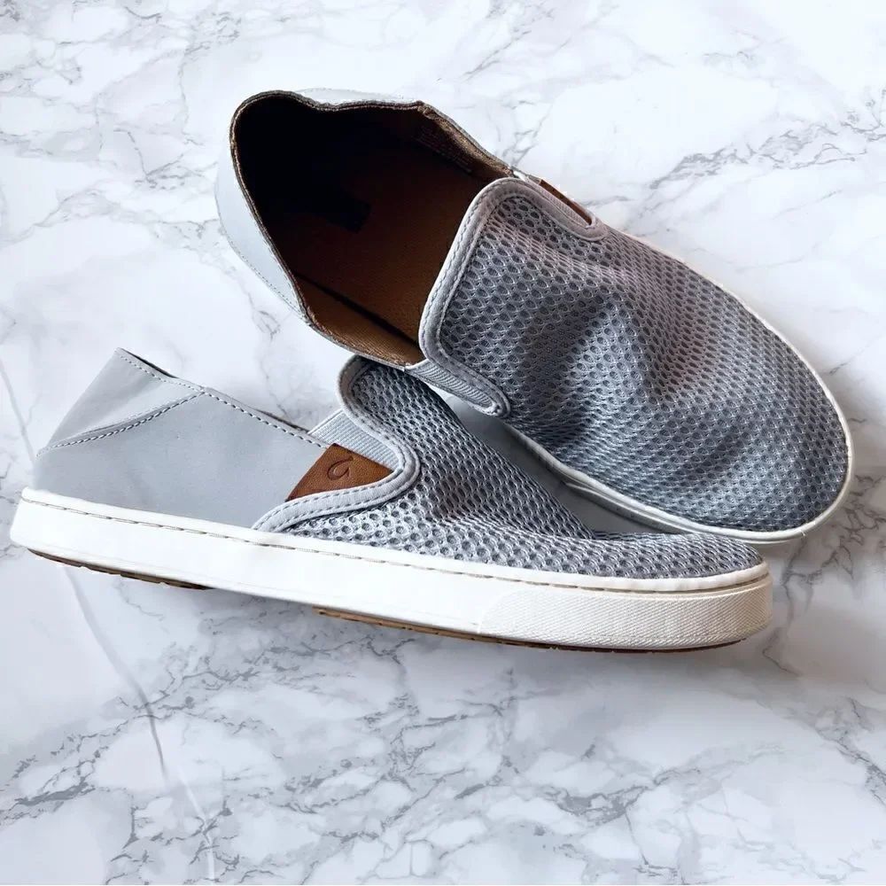Olukai slip on mesh sneakers